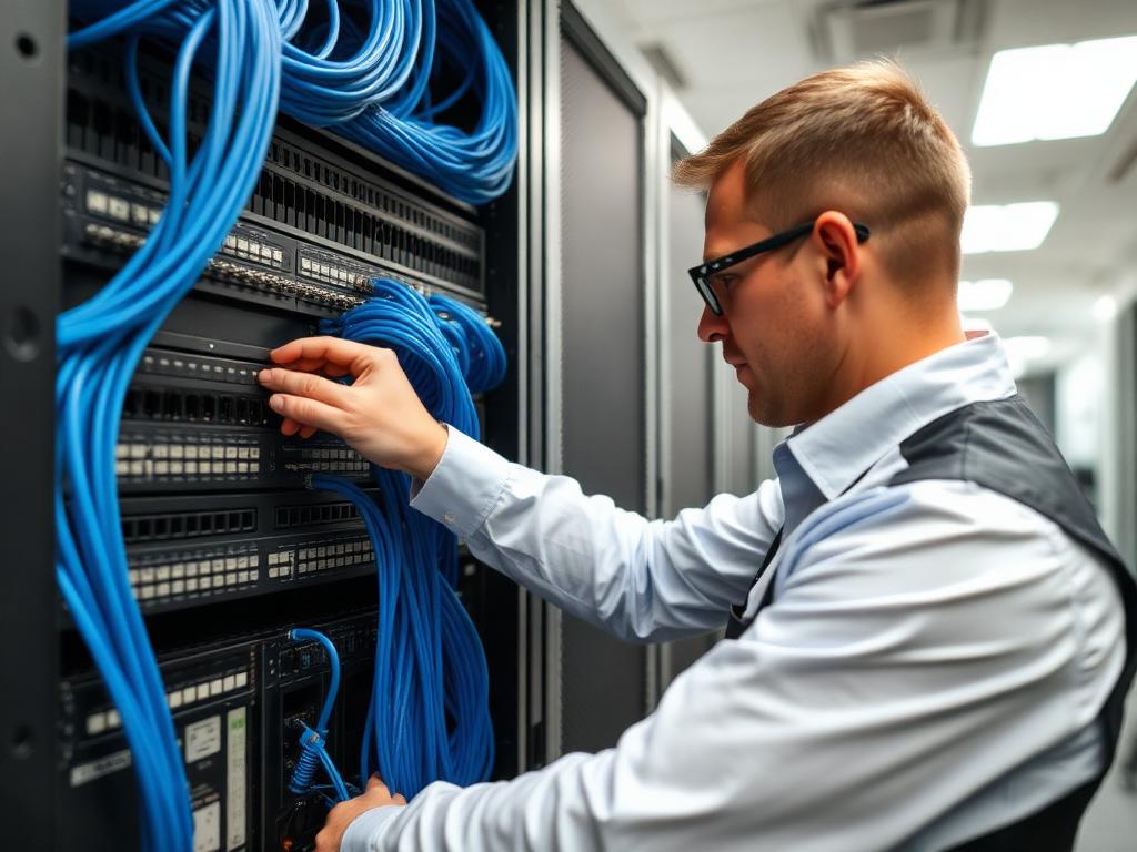 24-Point Office Network Rollout